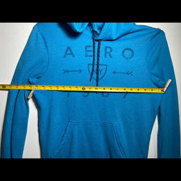 Aeropostale NYC 1987 Heritage Pull Over Hoodie S - Picture 12 of 16